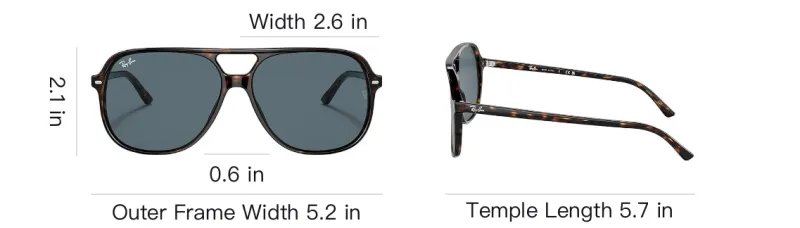 RayBan Acetate Aviator Sunglasses Men's Tortoiseshell-3