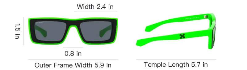 OFF-WHITE Jacob Rectangle-frame Sunglasses-3