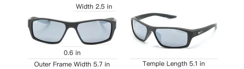Nike Brazen Fuel Rectangle frame Sunglasses-4