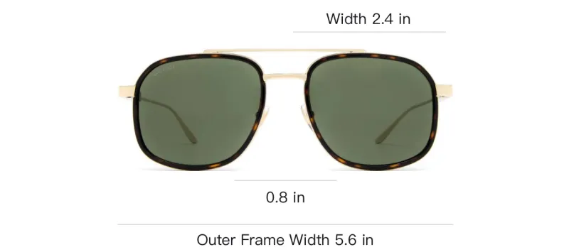 GUCCI Aviator Sunglasses-2