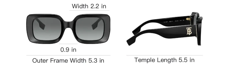 Burberry Delilah Rectangular-frame Sunglasses-3