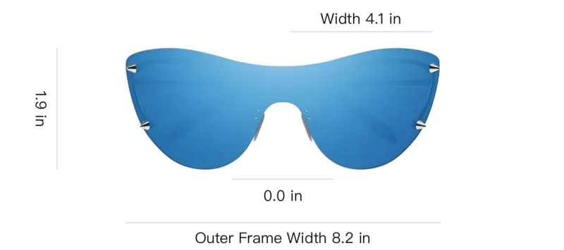 Alexander McQueen Frameless Sunglasses-2