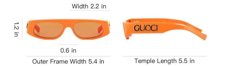 GUCCI Logo lettering Sunglasses-3