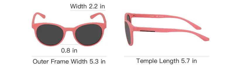 CK/Calvin Klein Plastic Oval Sunglasses Unisex Pink-3