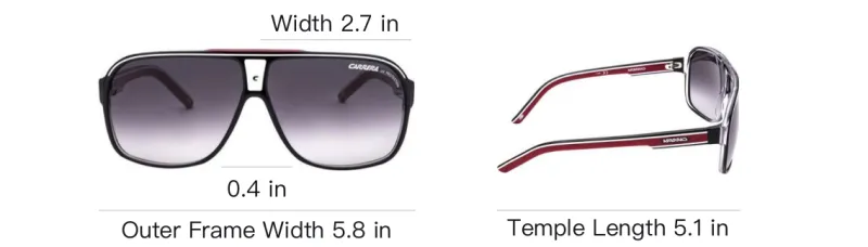 CARRERA Shield Frame Sunglasses-3