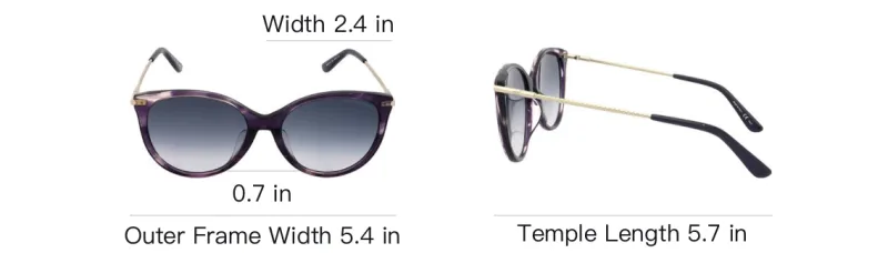Bottega Veneta Acetate Butterfly Sunglasses Women's Purple-3
