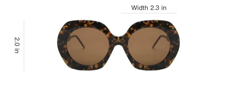 THOM BROWNE· Plastic Round Sunglasses Women's Tortoiseshell-3