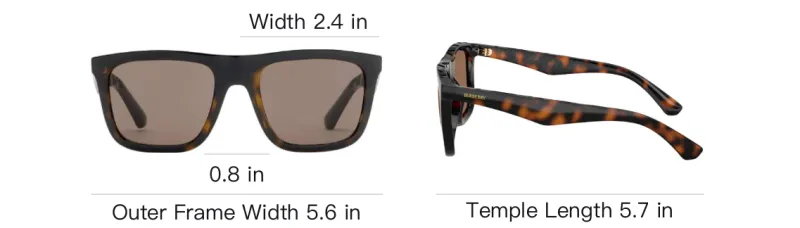 Burberry Injection Square Sunglasses Men's Brown-2