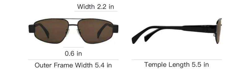 CELINE Sunglasses Triomphe Metal 03-3