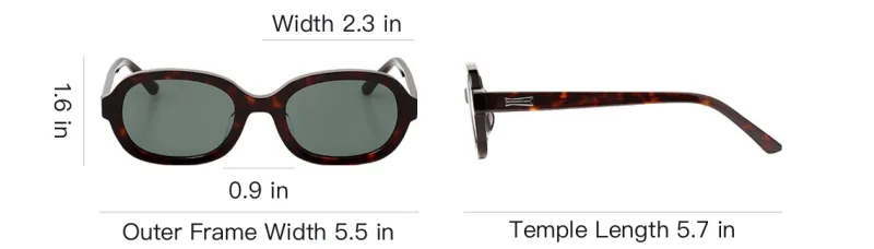 VEDI VERO Acetate Oval Sunglasses Women's Tortoiseshell-3