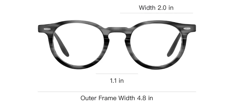 BARTON PERREIRA Plate Frame Oval Sunglass Unisex-2