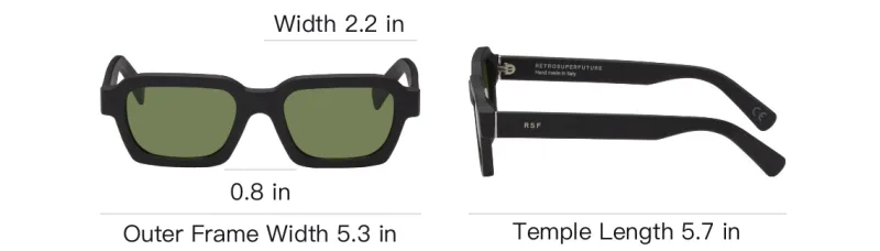Retrosuperfuture Caro Rectangular Sunglasses-3