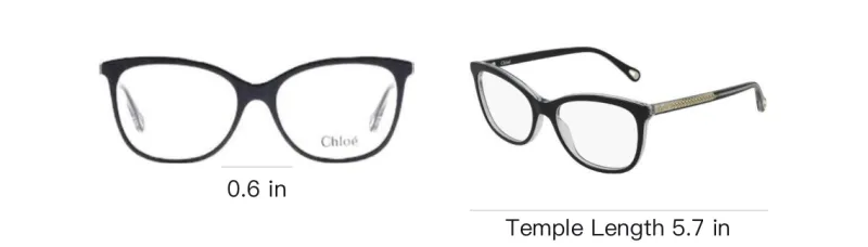 Chloe Acetate Oval Sunglasses Men's Black-2