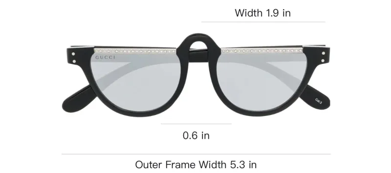 GUCCI Eyewear Crystal embellished Sunglasses-2