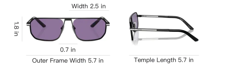 PRADA Aviator Sunglasses-3
