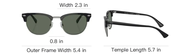 Polo Ralph Lauren Round Frame Sunglasses-3