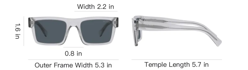 PRADA Square Frame Sunglasses-7