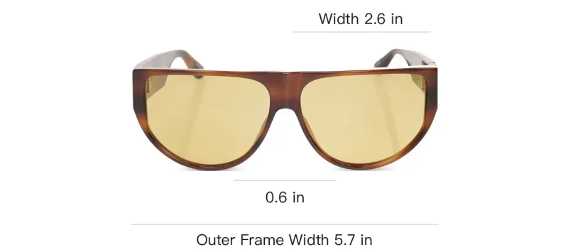 Linda Farrow Elodie Oversize-Framed Sunglasses-1