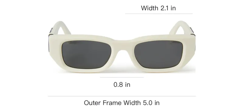 OFF WHITE Fillmore Square Sunglasses-6