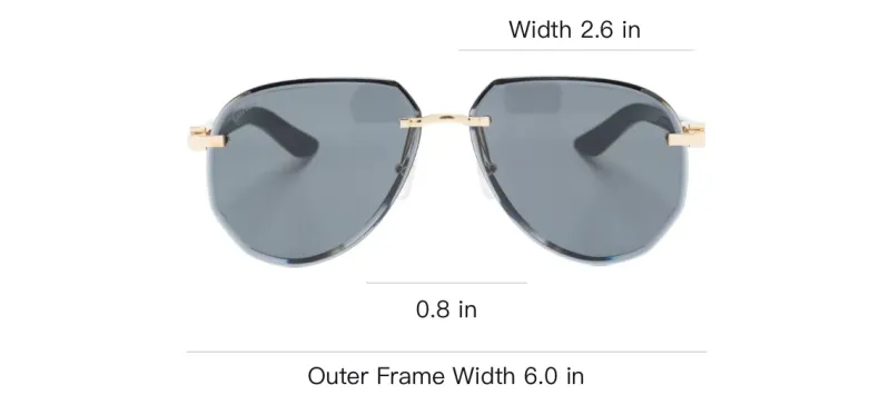Cartier Signature C De Cartier Sunglasses-2