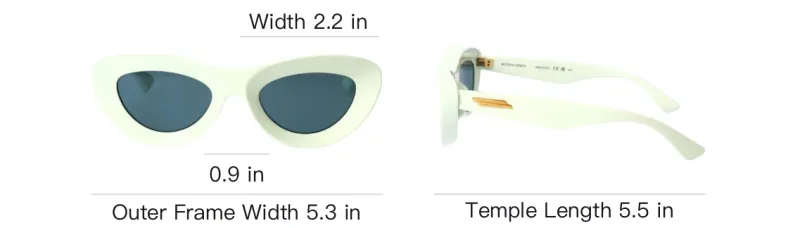 Bottega Veneta Cat Eye Frame Sunglasses-4