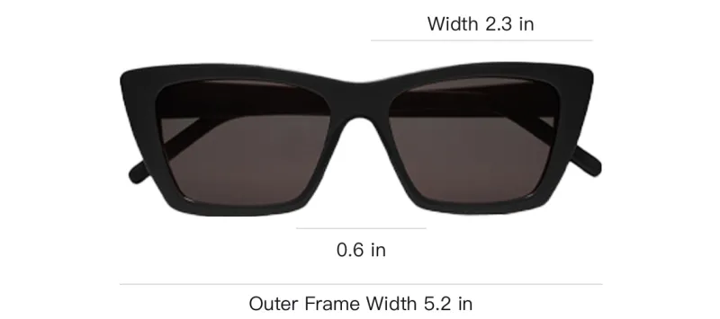 SAINT LAURENT Sl 276 Cat Eye Sunglasses-5