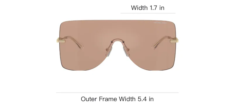MICHAEL KORS London Oversized Frame Sunglasses-3