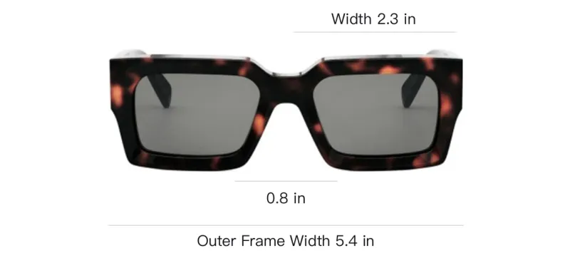 CELINE Rectangular Frame Sunglasses-2