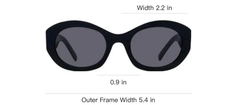 Givenchy Oval Frame Sunglasses-3