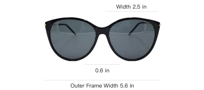 GUCCI Round Frame Sunglasses-3