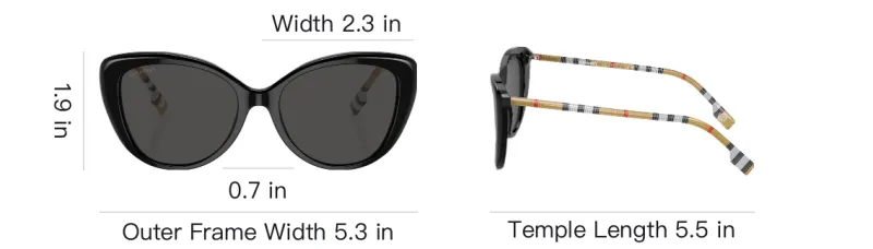 Burberry Cat Eye Sunglasses-5