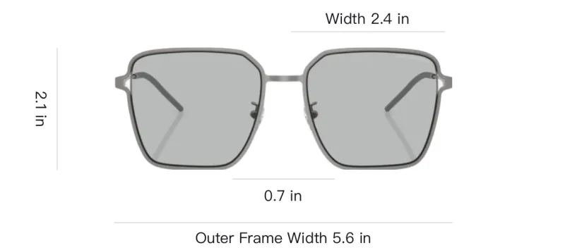 EMPORIO ARMANI Square Frame Sunglasses-3