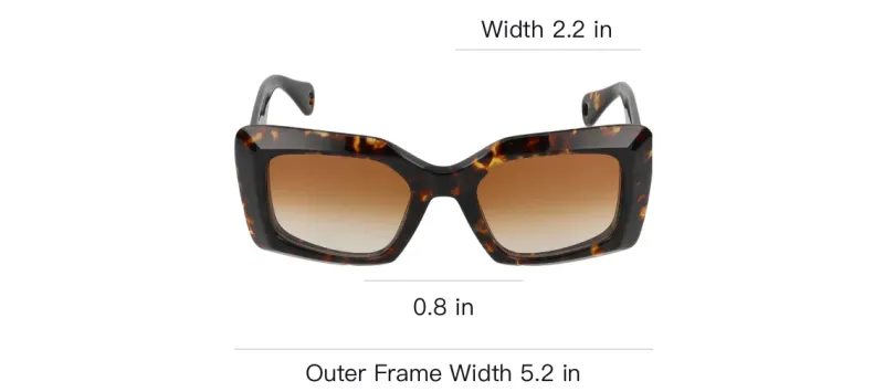Lanvin Square Frame Sunglasses-3