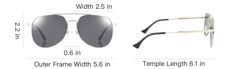 JINS Metal Aviator Sunglasses Men's Gold-4