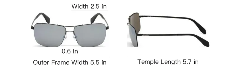 Adidas Originals Pilot Frame Sunglasses-3