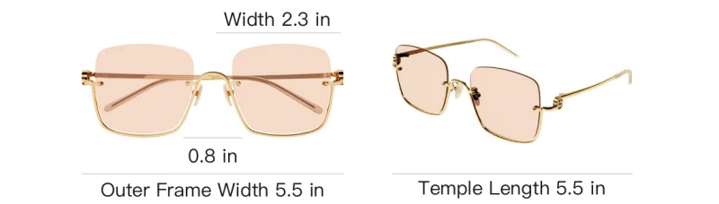 GUCCI Oversized Square frame Sunglasses-5