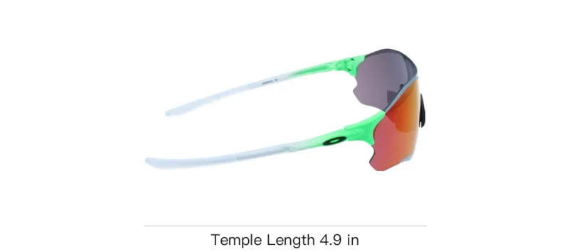 Oakley Plastic Irregular Shape Sunglasses Men's Gradient Green-3
