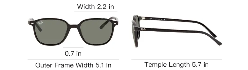 RayBan Glue Aviator Sunglasses Unisex Green-3