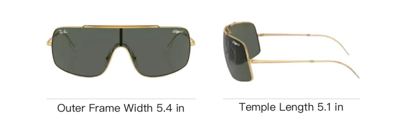 RayBan Wings Iii Square frame Sunglasses-3