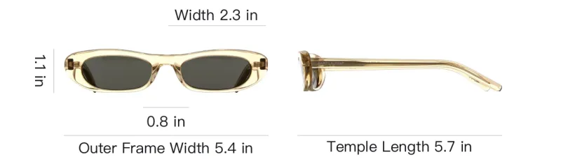 SAINT LAURENT Shade Sunglasses-3