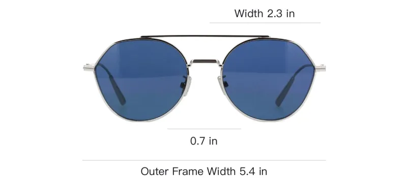 DIOR DIORBlackSuit R6U Aviator Sunglasses-3