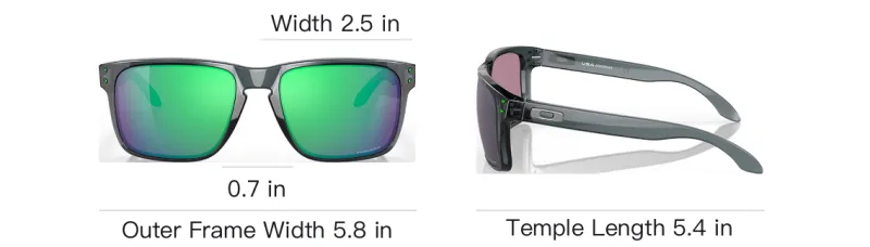 Oakley Holbrook Wayfarer frame Sunglasses-3