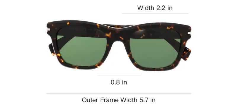 Lanvin Rectangle Frame Sunglasses-2