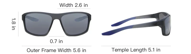 Nike Brazen Fury Square Frame Sunglasses-3