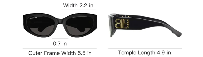 Balenciaga Cat Eye Sunglasses-5