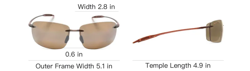 Maui Jim Hema Frameless Sunglasses-3