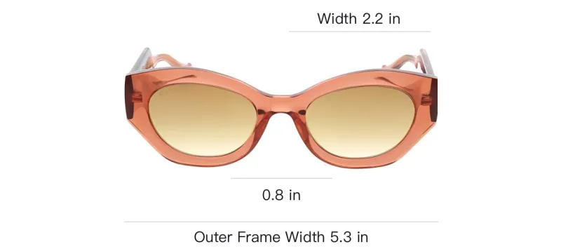 GUCCI Interlocking G logo Oval frame Sunglasses-3