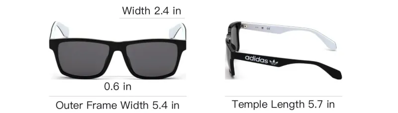 Adidas Originals Rectangle Frame Sunglasses-3