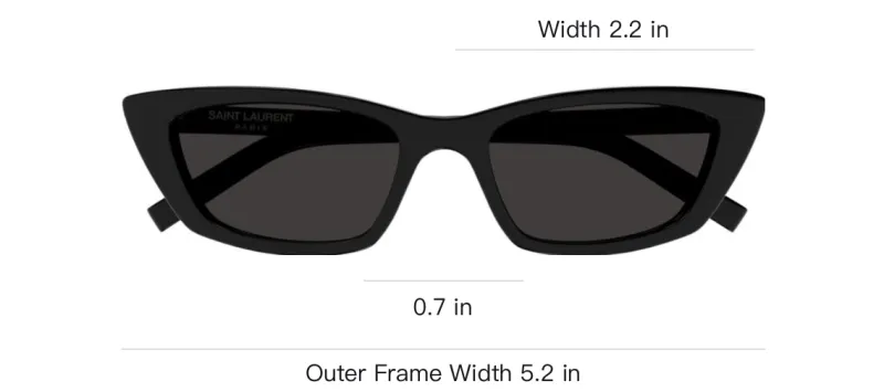 SAINT LAURENT New Wave SL277 Cat Eye Sunglasses-2