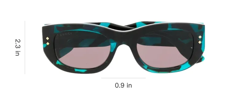 GUCCI Eyewear Square Tinted Sunglasses-2